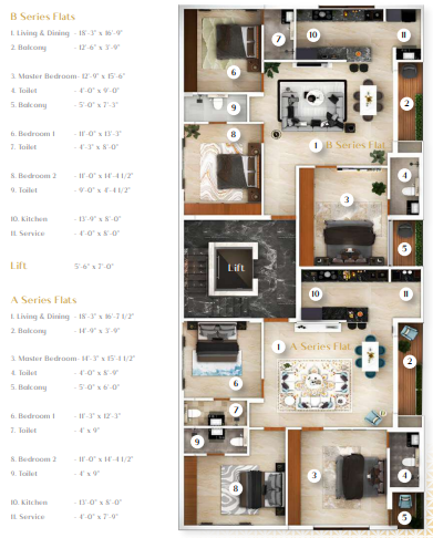 Typical Floor Plans